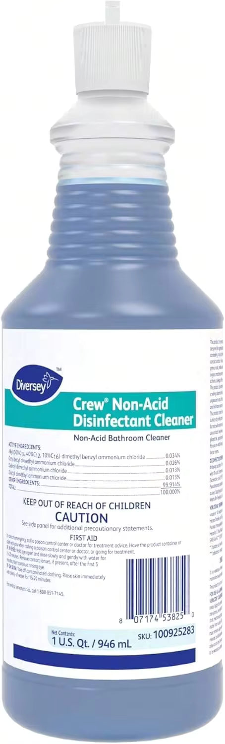 CREW Non-Acid All-Purpose  Bathroom Cleaner, Floral Fresh, 32oz